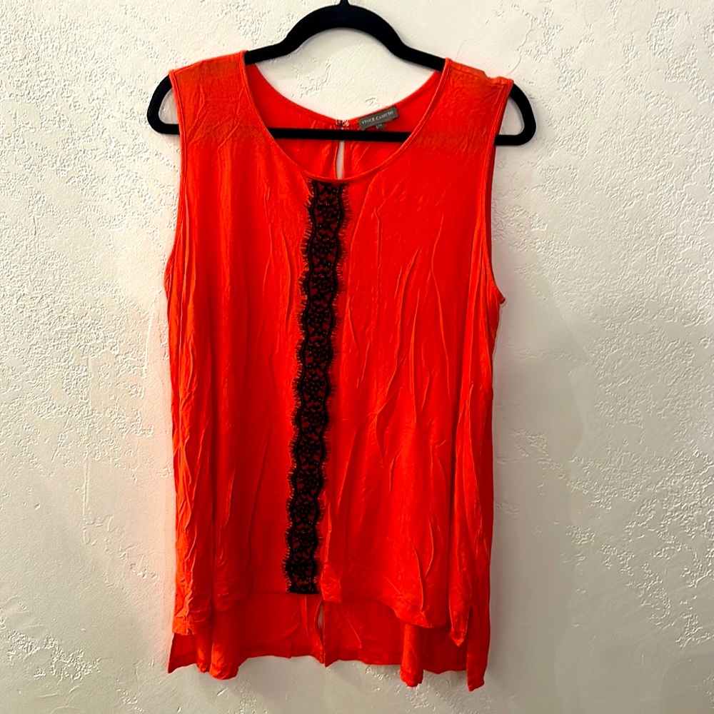 Orange/pink tank top